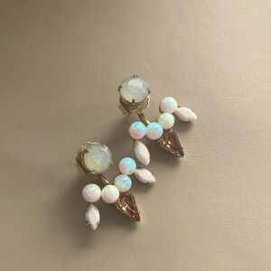 Lionette NY opal ear jackets